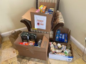 Fall Food Drive Collection